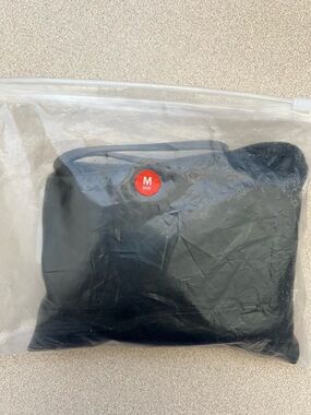 Black Pouch with Black Ballet Slippers